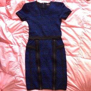 Marchesa Voyage Knit Zip Dress